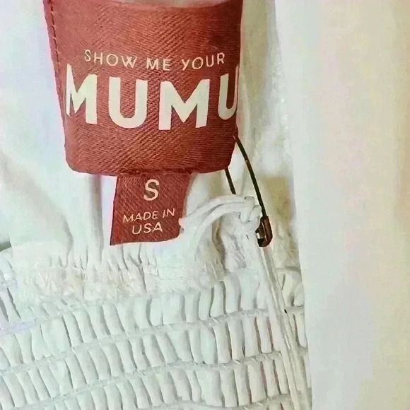 NWT! Show Me Your MuMu Amore Poplin Dress - Picture 6 of 10